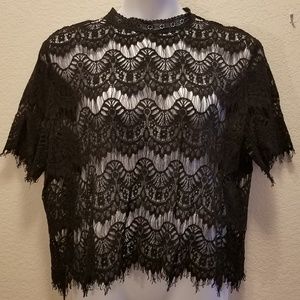 Beautiful Lace Crop Top
